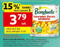 Auchan Kukurydza złocista Bonduelle oferta