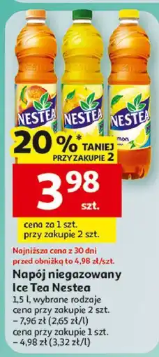 Auchan Napój green tea citrus Nestea oferta