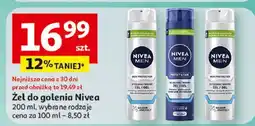 Auchan Żel do golenia Nivea Men Protect & Care oferta
