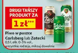 Auchan Piwo Zatecky Svetly Lezak oferta
