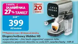 Auchan Ekspres kolbowy h5 Webber oferta