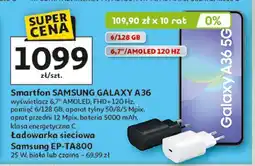 Auchan Ładowarka ep-ta800 25w czarna Samsung oferta