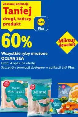 Lidl Ocean Sea, Mintaj, filety bez skóry oferta