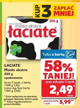 Kaufland Masło ekstra oferta