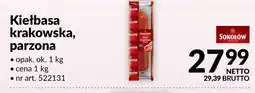 Makro Kiełbasa krakowska, parzona oferta