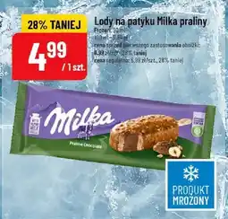 Polomarket Lody na patyku Milka praliny wybrane rodzaje oferta