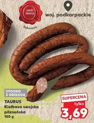 Kaufland Kiełbasa swojska pilzneńska oferta