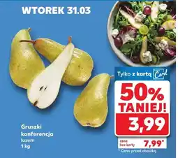 Kaufland Gruszki konferencja luzem oferta