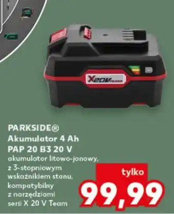 Kaufland Akumulator Parkside oferta