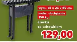 Kaufland Ławka ze schowkiem oferta