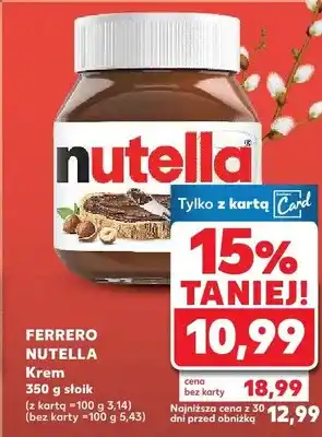 Kaufland Krem Nutella oferta