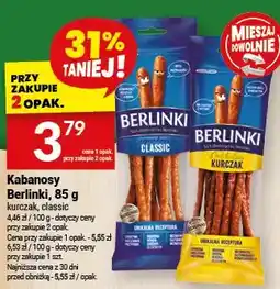 Twój Market Kabanosy Berlinki oferta
