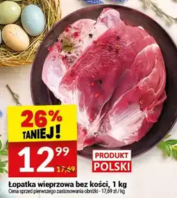 Twój Market Łopatka wieprzowa bez kości oferta
