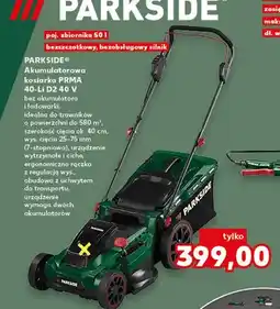 Kaufland Akumulatorowa kosiarka PRMA 40-Li D2 40 V oferta