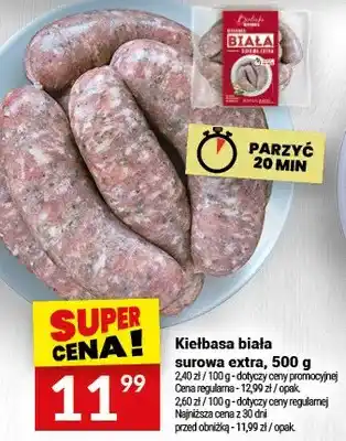 Twój Market Kiełbasa biała surowa extra oferta