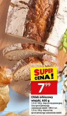 Twój Market Chleb orkiszowy wiejski oferta