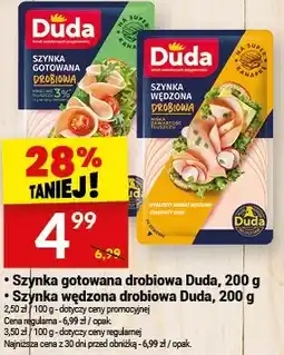 Twój Market Szynka wędzona drobiowa Duda oferta