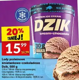 Twój Market Lody proteinowe śmietankowo-czekoladowe Dzik oferta