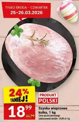 Twój Market Szynka wieprzowa półka oferta