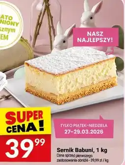Twój Market Sernik Babuni oferta