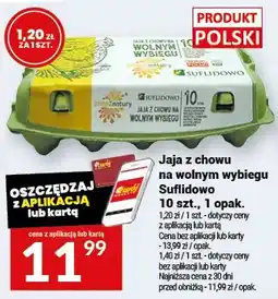 Twój Market Jaja z chowu na wolnym wybiegu Sufloidko 10 szt., 1 opak oferta