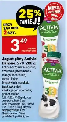 Twój Market Jogurt pitny Activia Danone oferta