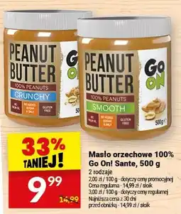 Twój Market Masło orzechowe 100% crunchy, smooth oferta