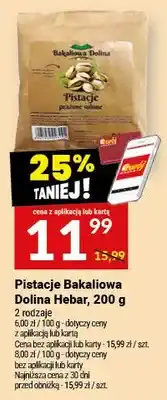 Twój Market Pistacje Bakaliowa Dolina Hebar oferta