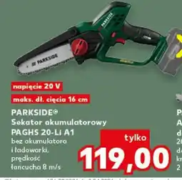Kaufland Sekator akumulatorowy PAGHS 20-Li A1 oferta