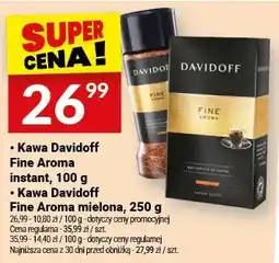 Twój Market Kawa Davidoff Fine Aroma mielona oferta