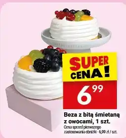 Twój Market Beza z bitą śmietaną z owocami oferta