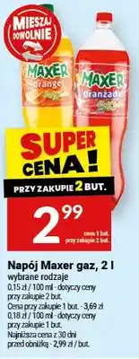 Twój Market Napój Maxer gaz oferta