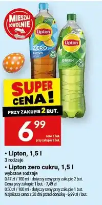 Twój Market Lipton zero cukru oferta