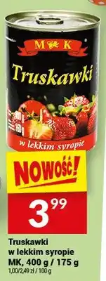 Twój Market Truskawki w lekkim syropie oferta