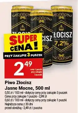 Twój Market Piwo Złocisz Jasne Mocne oferta
