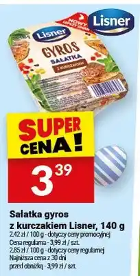 Twój Market Sałatka gyros z kurczakiem oferta