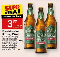 Twój Market Piwo Miłosław Pilzner oferta