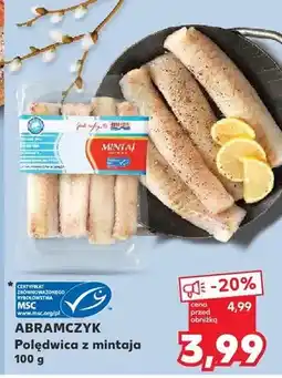 Kaufland Polędwica z mintaja oferta