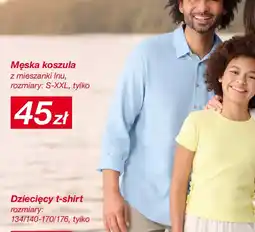 KiK Męska koszula z mieszanki Inu oferta