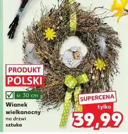 Kaufland Wianek wielkanocny na drzwi oferta