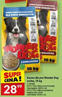 Twój Market Karma dla psa Wonder Dog sucha oferta