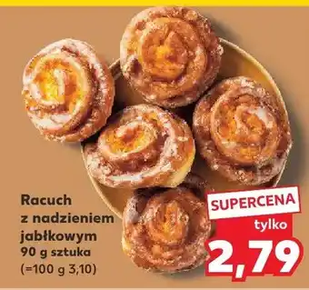Kaufland Racuch z nadzieniem jabłkowym oferta
