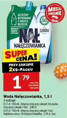 Twój Market Woda Nałęczowianka oferta
