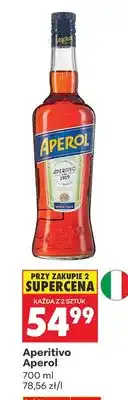 Biedronka Likier Aperitivo Aperol oferta