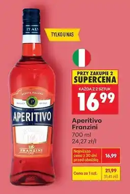 Biedronka LIKIER Aperitivo Franzini oferta