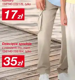 KiK Dziecięce spodnie z mieszanki Inu oferta