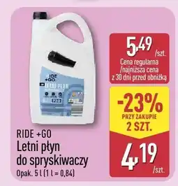 ALDI Letni płyn do spryskiwaczy oferta