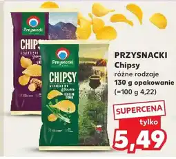 Kaufland Chipsy różne rodzaje oferta