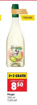 Biedronka Napój alkoholowy Aperitivo Hugo 2+2 GRATIS oferta