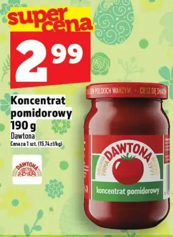 Topaz Koncentrat pomidorowy Dawtona oferta